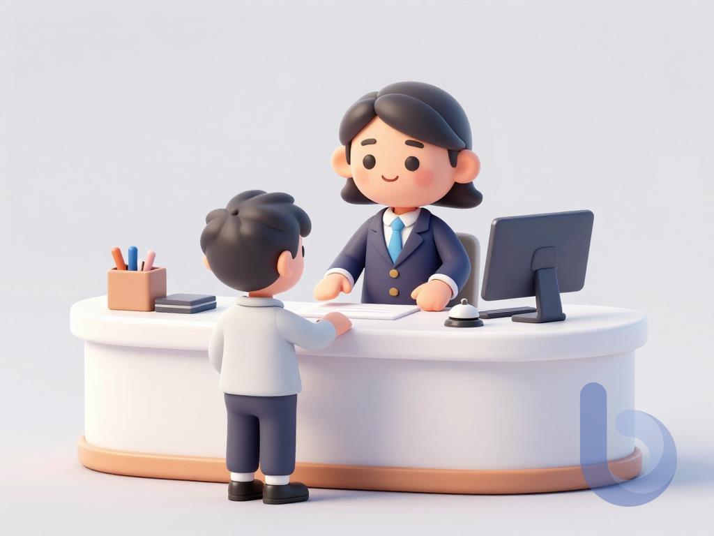 front desk